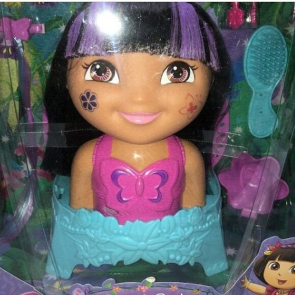 Dora The Explorer Suds & Styles🙇‍♀️ Fairy Dora🧚By Fisher-Price 🆕FAST📦🏃🏻💨⚡ - Picture 9 of 16